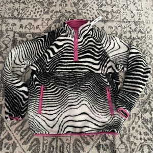 ASOS 4505 Tall ski borg sweat in mono swirl print size 6 tall NWT